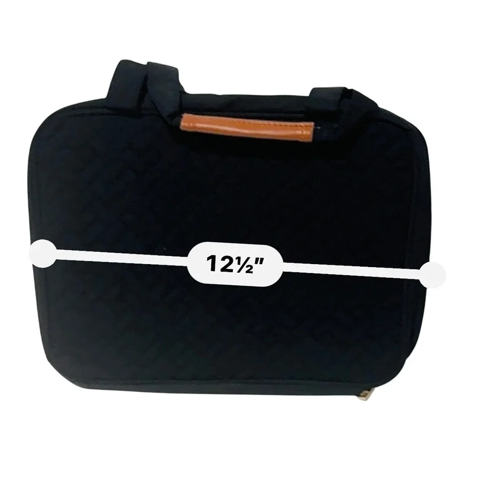 Wedama Quilted Hanging Travel Toiletry Bag Cosmetic Makeup Organizer Black‎